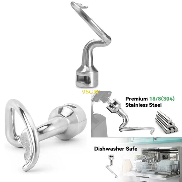 96GF Stainless Steel Flour Mixer Mixing Head Dough Head for K45SS KSM75 KSM90 KSM95