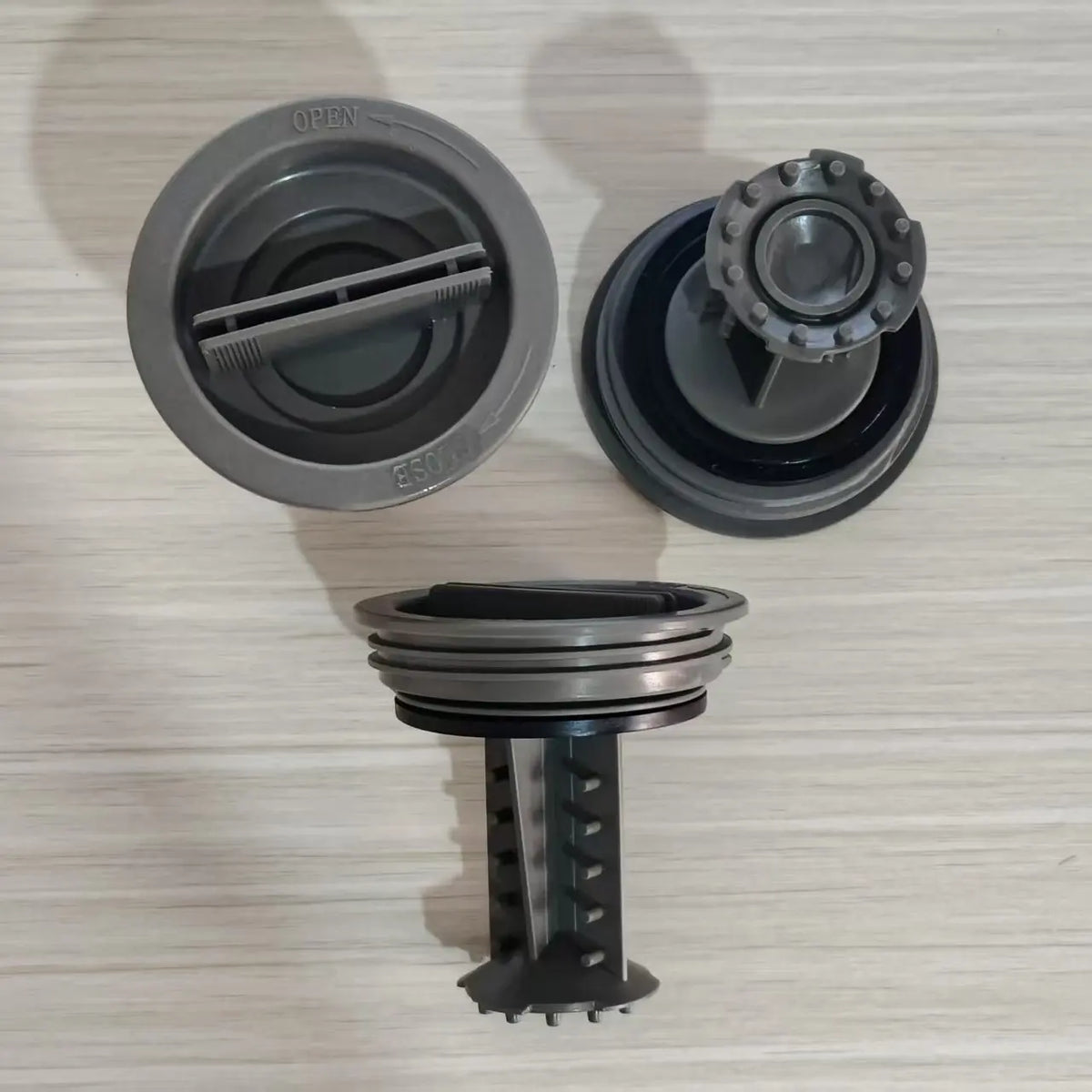 Washing Machine Drain Pump Cover Filter Compatible with Samsung Haier Little Swan TCL Midea Washer Drainage Plug Replacement Parts