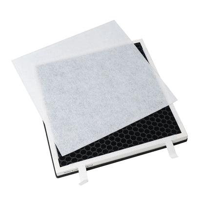 1/2 Pcs Vital 100 Filter for LEVOIT Vital 100 Air Purifier, 3-in-1 Filter with Activated Carbon Filter for Vital 100-RF, White