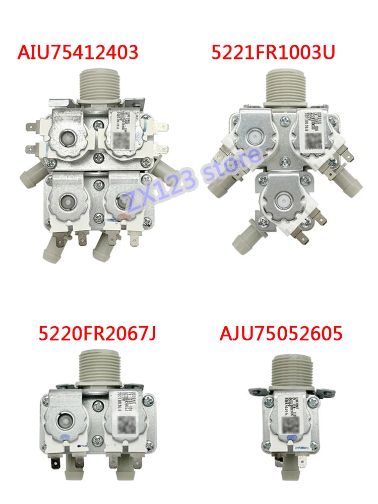 Compatible with LG drum washing machine 12V inlet valve solenoid valve AIU75412403/ 5220FR2067J/5221FR1003U/AJU75052605