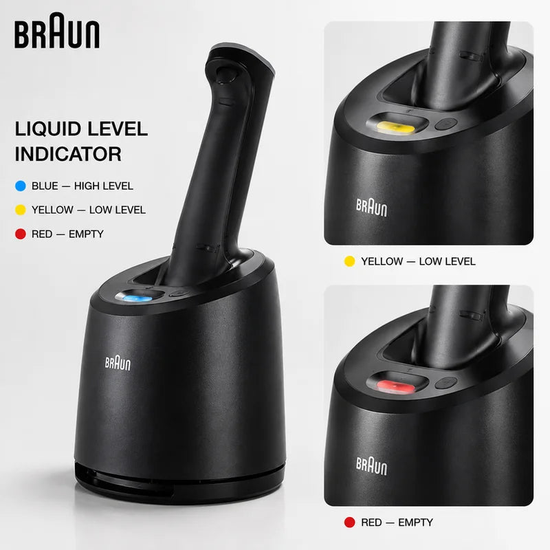Braun Clean and Charge Base Type 5434 Deep Clean Shaver keep shaving head clean suit for Braun S5 S6 S7 series electric shaver