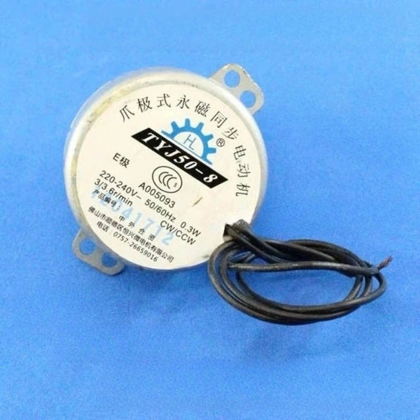 Compatible with Gree electric heater synchronous shaking head motor motor 110030012, semi-circular with hole TYJ50-8