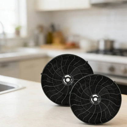 2pcs Activated Carbon Filter For Range Hoods 172x42mm Replacement For CHF57 KF57 Model 57 Odour Control