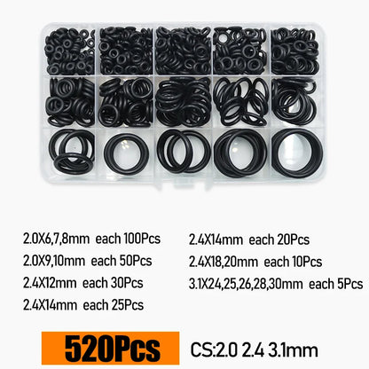 Up to 3230p O-ring Rubber NBR Seal Washer O Ring Kit Repair Faucet Pipe Car Plumbing Gasket High Temperature Oring