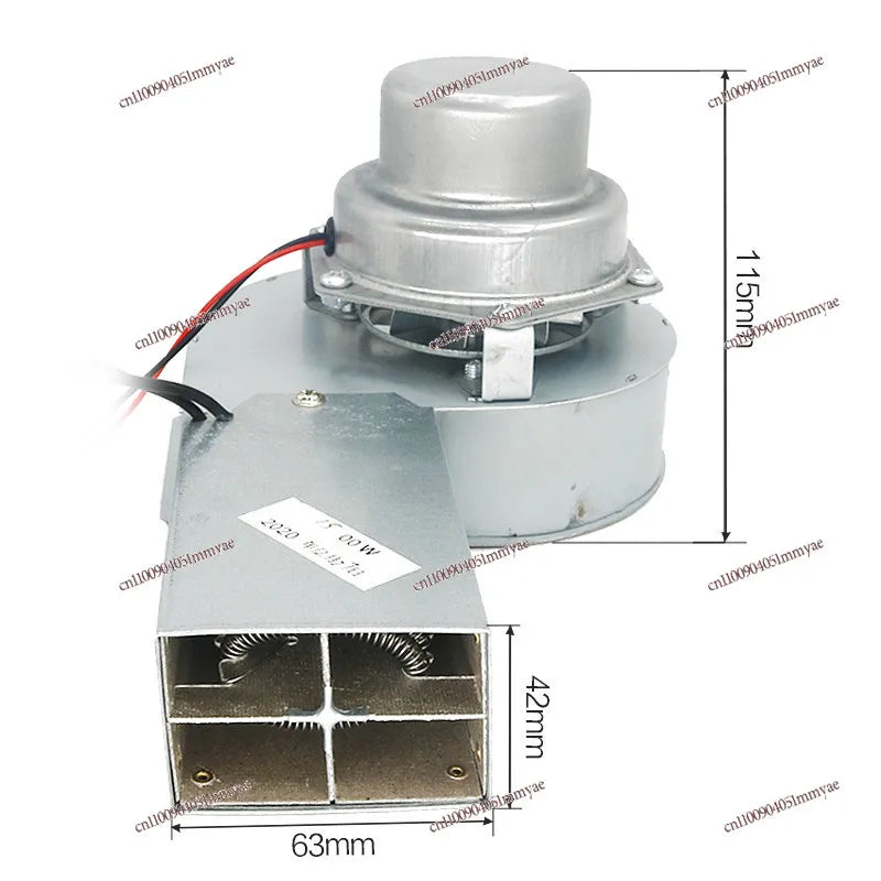 Heater Disinfection Cabinet Fan Heater 1500W Fan Warm Plate Motor Cooling Fan Motor Accessories