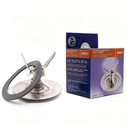 Blender Blade for Oster Ice Juicer Mixing Knife Quiet 4-Leaf Upgrade 304 Stainless Steel Blade Pure Copper Sealed Bearing