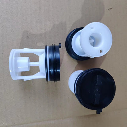 Washing Machine Drain Pump Cover Filter Compatible with Samsung Haier Little Swan TCL Midea Washer Drainage Plug Replacement Parts