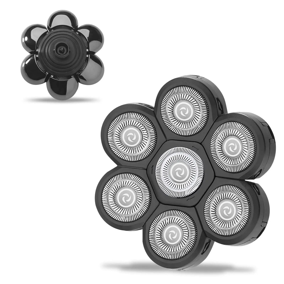 Replacement Head Shaver Replacement Blades, Bald Men Stainless Steel Rotary Blades for Electric Head Razor