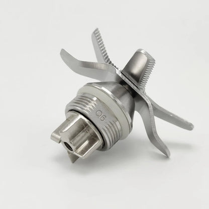 A76G Blender Blade Assembly for KP-767 for KS-767 KX-767, Stainless Steel Juicer Ice Blades Replacement Parts, Silver