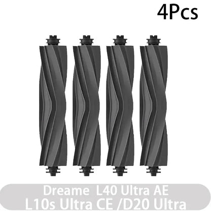 For Dreame L40 AE/L10s CE/D20 Vacuum Cleaner Accessories Main Brush Edge Brush Cloth Dust Bag Filter Screen
