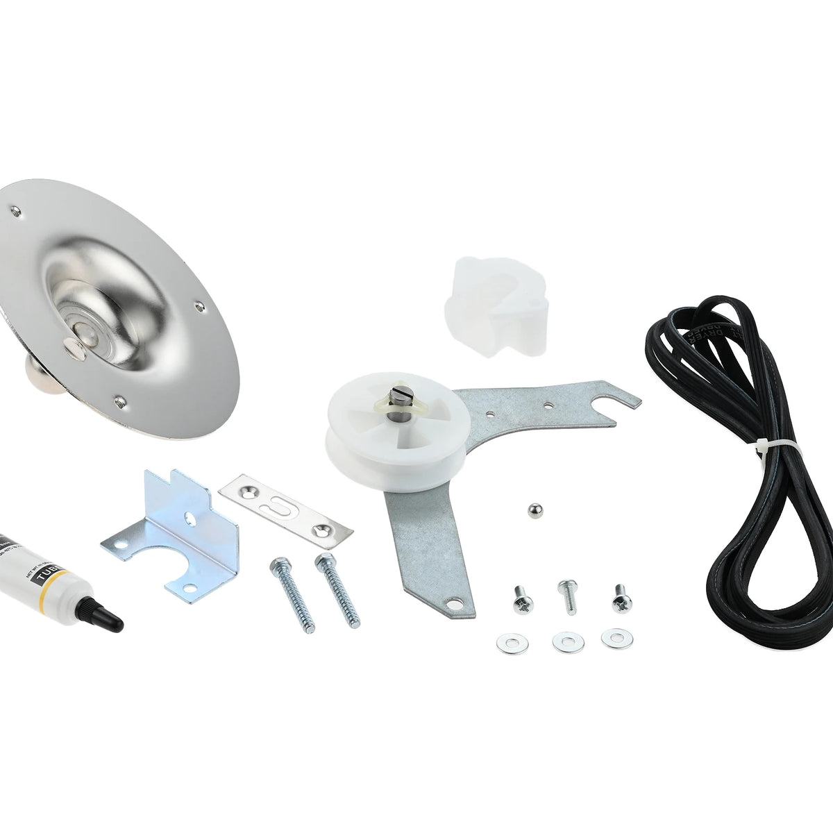 1Set 5303281153&134503600 Dryer Rear Bearing Replacement With 131863007 Dryer Idler Pulley Compatible with Some Compatible with Kenmore Dryers