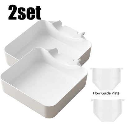 Washing Machine Drain Tray Drain Funnel Proof Tray Water Collection Catch Trays Front Load Washer Drip Catcher Base