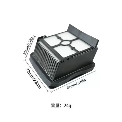 For Rowenta X-Clean 10 Vacuum Mop Accessories Roller Brush Hepa Filter Replacement Parts