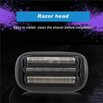 53B Replacement Shaver Head Compatible with Braun Series 5 / 6