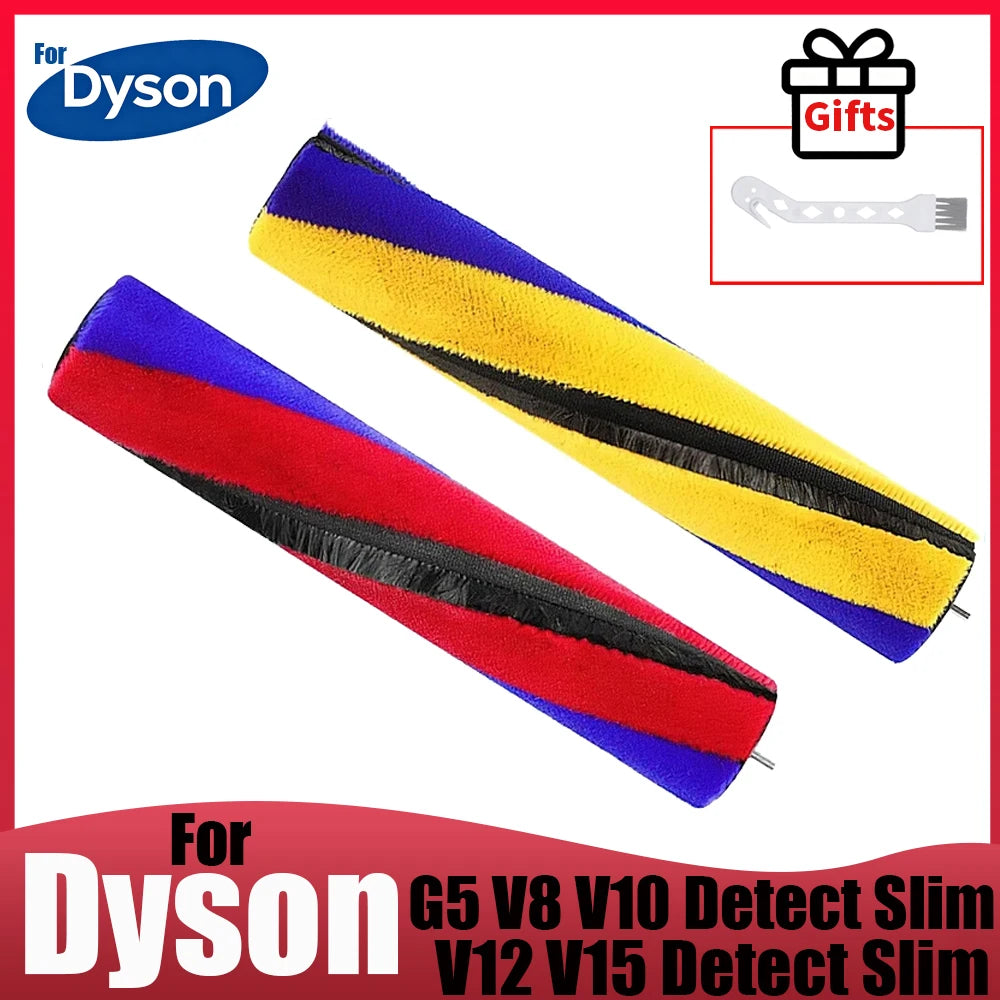 For Dyson Gen5 V12/V15/V8/V10 Detect Slim Soft Roller Brush, Vacuum Cleaner Replacement Roller Brush Spare Parts Accessories