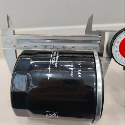 51348 Oil Filter Compatible with Bad Boy Mowers V2 0.747L 747CC 46CID 28 HP Caterpillar LC Diesel Engine John Deere Tractors 317 318