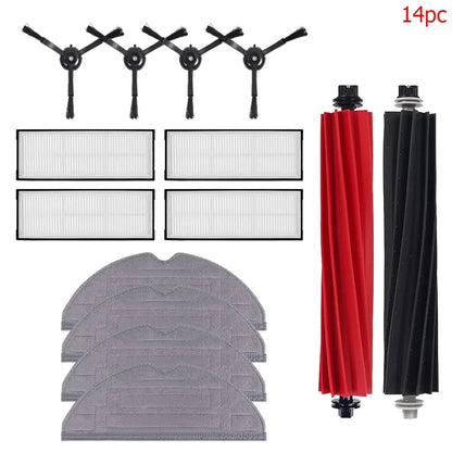 Compatible with Roborock S8 PLUS S8+ S8 Pro Ultra Robot Vacuum Cleaner HEPA Filter Roller Brush Side Brush Mop Pads Dust Bags Spare Parts