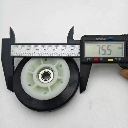 00613598 Dryer Drum Roller Wheel Compatible with Bosch Siemens Laundry Dryer Parts Drum Wheel Kit AP4359762 00600427 600427 613598