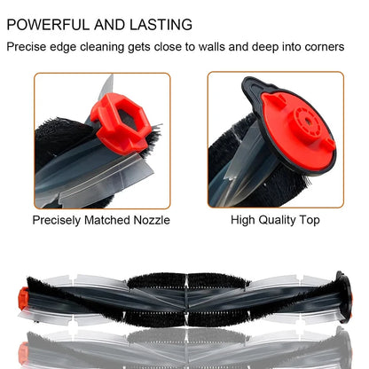 Side Brush Filter Main Roller Brush for Neato Botvac D Series D3 D4 D5 D6 D7 D8 D9 D10 D75 D80 D85 Robot Vacuum Cleaner Parts