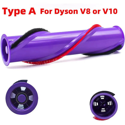 Brush Roller For Dyson V8 or V10 Vacuum Cleaner Replacement Brush Roll Bar(3-Prong or 4-Prong )Part 967485-01/969569-01