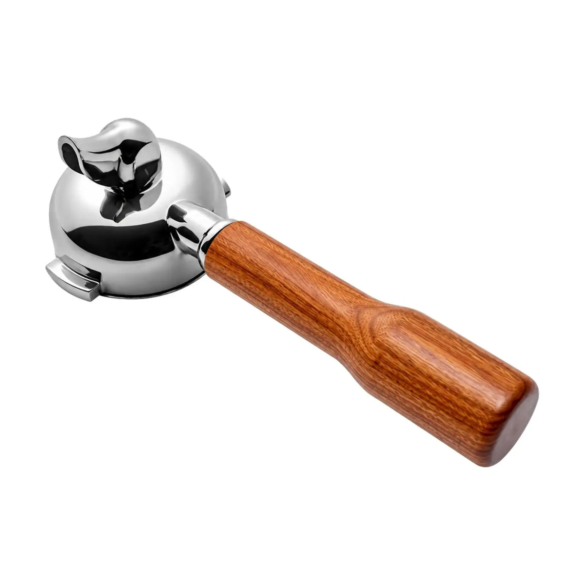 58mm Espresso Portafilter Handle with Basket Stainless Steel Wood Grip for E61 Group Head Coffee Maker