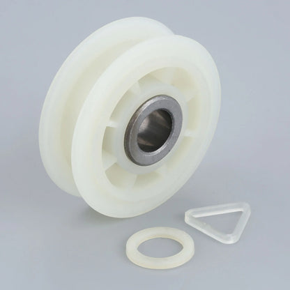 2 Sets Dryer Idler Pulley Roller Wheel 279640 Compatible with Whirlpool,Sears Replaces 279640VP, 3388672 AP3094197, ER279640, W10468057