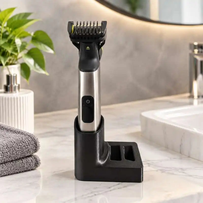 Electric Shaver Charging Storage Holder Tabletop Razor Charger Rack Bathroom Counter Storage Bracket