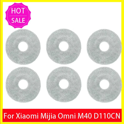 For ( Compatible with Xiaomi Mijia M40 ) D110CN Vacuum Parts Main Tricut Roller Side Brush Hepa Filter Mop Cloth Dust Bag Accessories