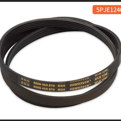 Washing machine drum belt Compatible with Bosch/Siemens WM10S360TI WS10M368TI 5PJE1246