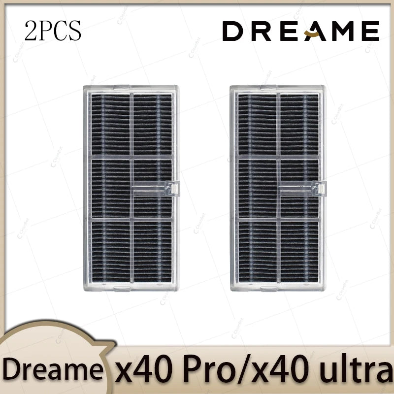 Dreame X40 Pro X40 Ultra Robot Vacuum Cleaner Accessories Main Brush Side Brush HEPA Filter Mop Cloths Dust Bag Par