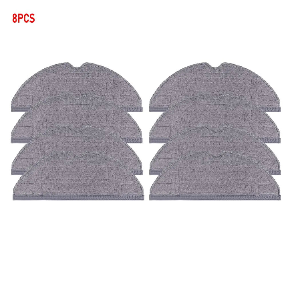 Spare Parts Kit Compatible with Roborock S8 S8 Pro Ultra S8+ Vacuum Cleaner Filter Main Roller Brush Side Brush Mop Cloths Replacement