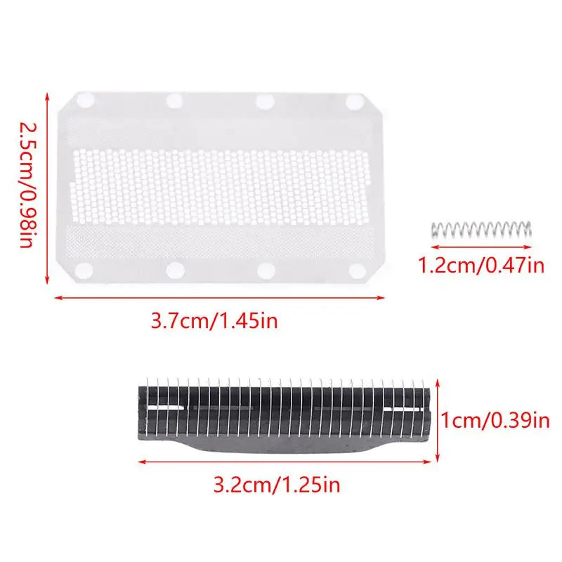 Razor Stainless Steel Top Aggressive Chrome Color Double-edged Mens Slant Safety Razor Head Replacement Accessory