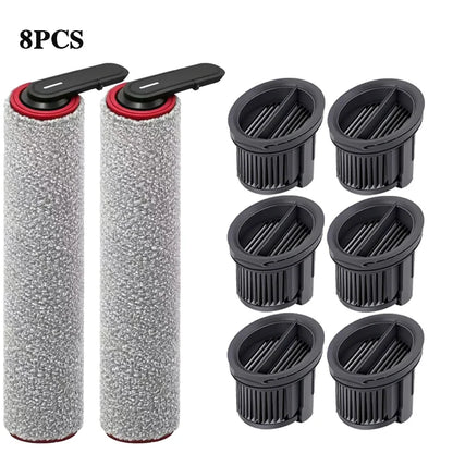 For Mova X4 Pro / MOVA X4 Plus Wet Dry Vacuum Cleaner Accessories Brush Roller And HEPA Filter Replacement Spare Parts