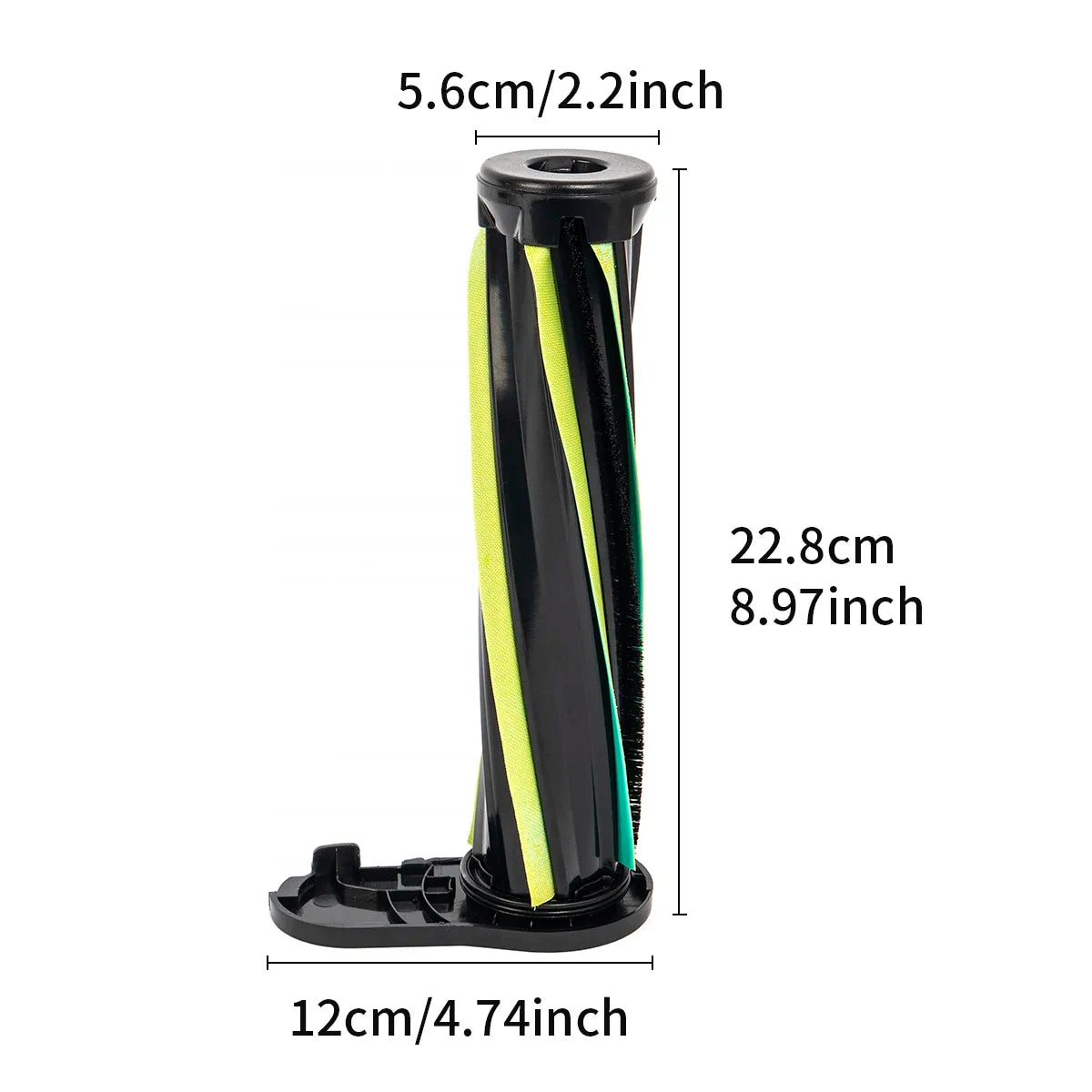 Brush Roller Set for LEVOIT LVAC-200 Cordless Vacuum Cleaner, Anti Tangling Roller Brush Replacement for Carpet and Hard Floors