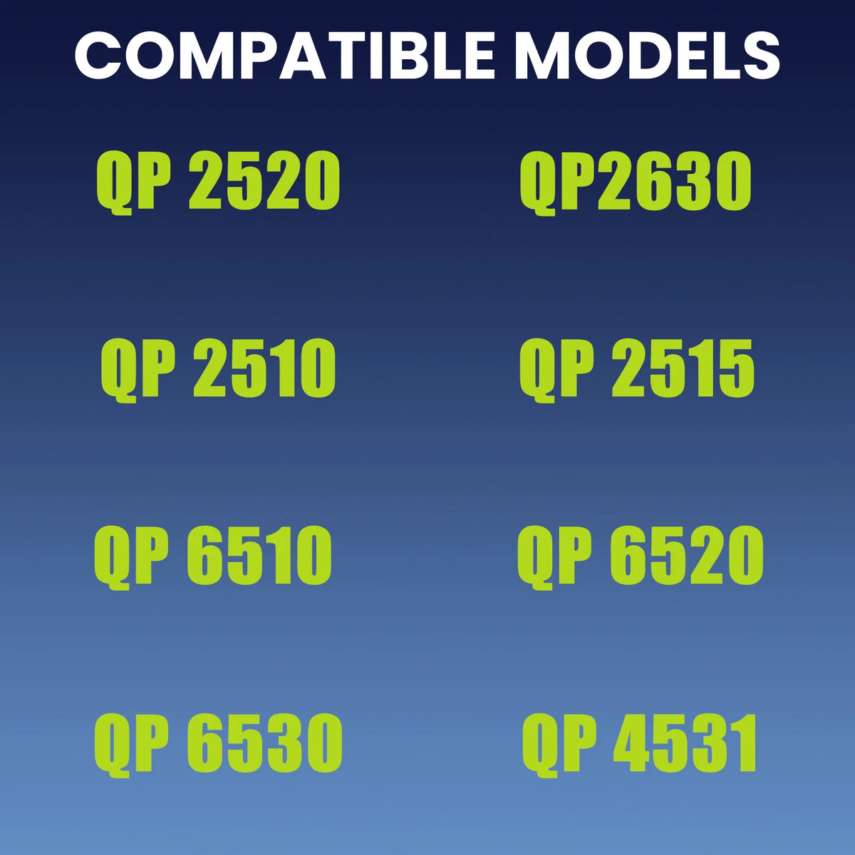 Replacement Shaver Blade Bundles — QP2520 / QP2630 / QP2515 / QP6510 / QP6520 / QP6531 / QP2724