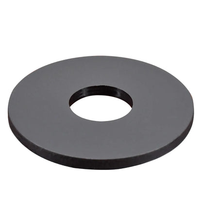 M2-M24 Black or White Nylon Flat Washers Rubber Spacer Plastic Washer Insulation Sealing Hard Gaskets For Screw Bolts