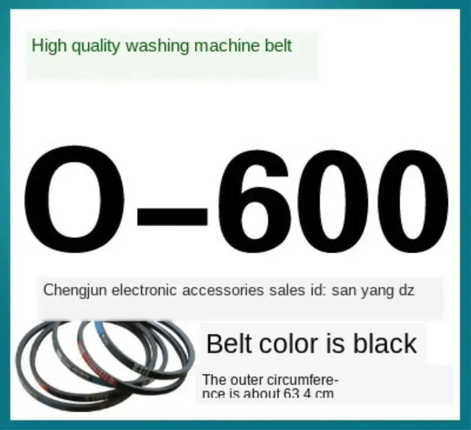 Washing Machine Drive Belt Home Appliance Parts Appliances Automatic washing machine O belt semi-automatic