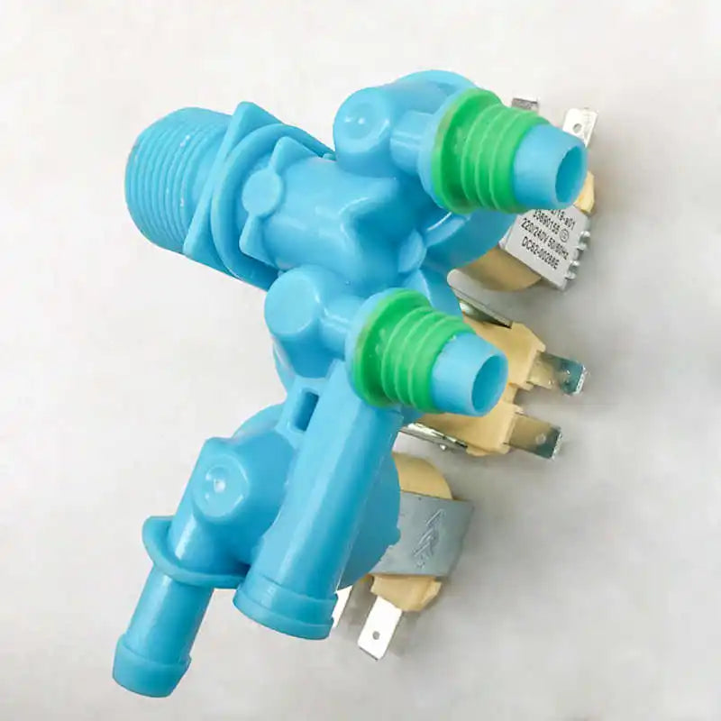 Electric Water Inlet Solenoid Valve Compatible with Samsung DC62-00266E XQB140-D88S XQB160-D99I/SC Washing Machine Part