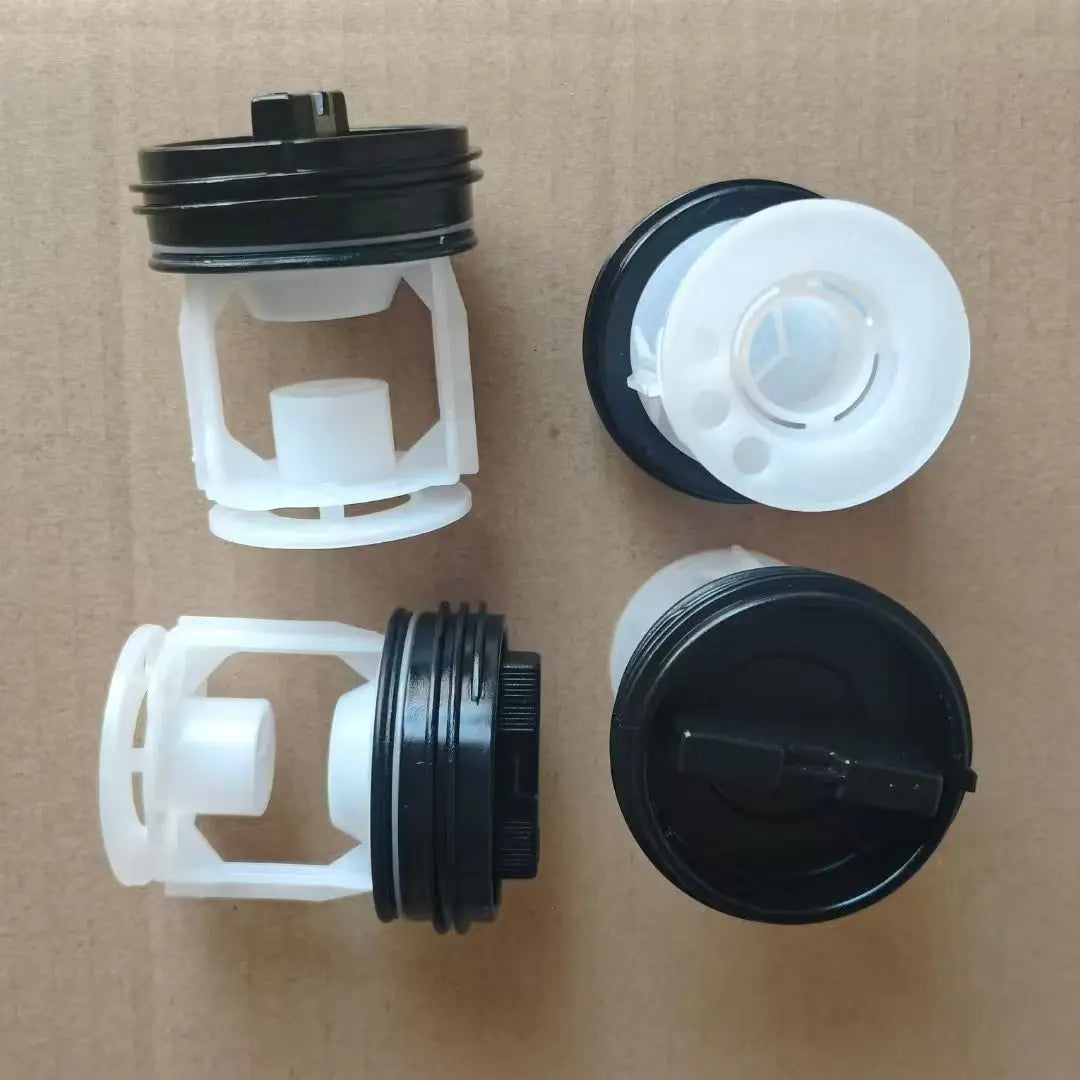 Washing Machine Drain Pump Cover Filter Compatible with Samsung Haier Little Swan TCL Midea Washer Drainage Plug Replacement Parts