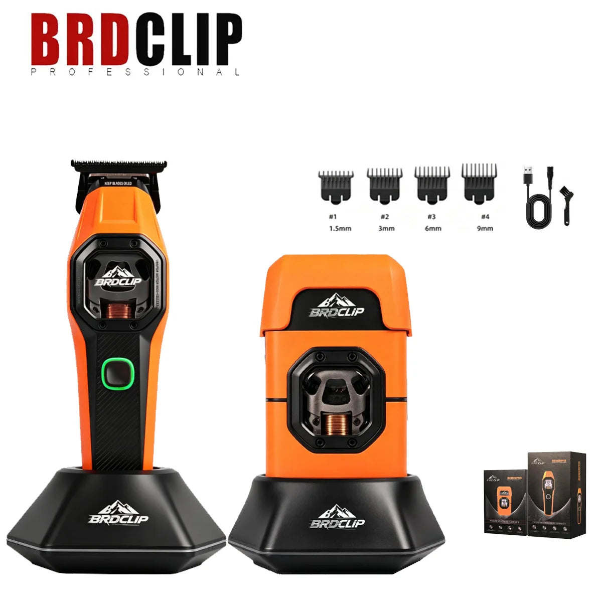 Cordless Hair Trimmer — BRD-2601 / BRD-2602 / BRD-2603 Options