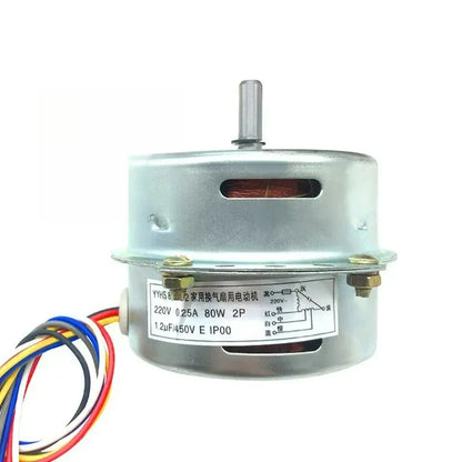 6-wire cooling fan motor, accessory, 80W motor, clockwise rotation tower motor, air conditioning motor