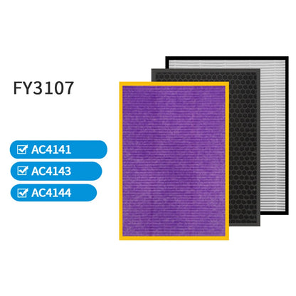AC4148 AC4143 AC4141AC4144 Filter Compatible with Philips AC4014 AC4072 AC4074 AC4083 AC4084 AC4085 AC4086 Air Purifier Parts