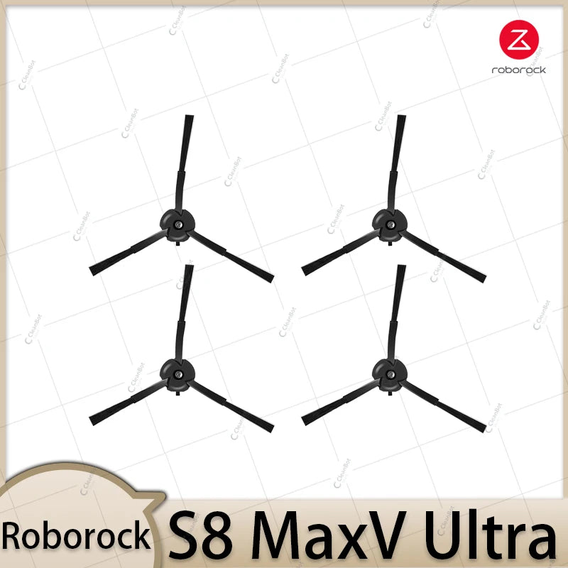Compatible with Roborock S8 MaxV Ultra Robot Vacuum Parts Main Roller Side Brush Hepa Filter Mop Pad Cloth Dust Bag Accessories