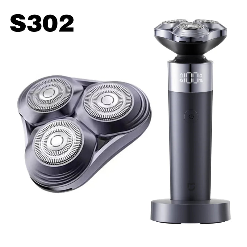 Compatible with Xiaomi MIJIA S302 Electric Shaving Razor Head For Dry Wet Shaving Machine Beard Trimmer Replacement Shaver Blade