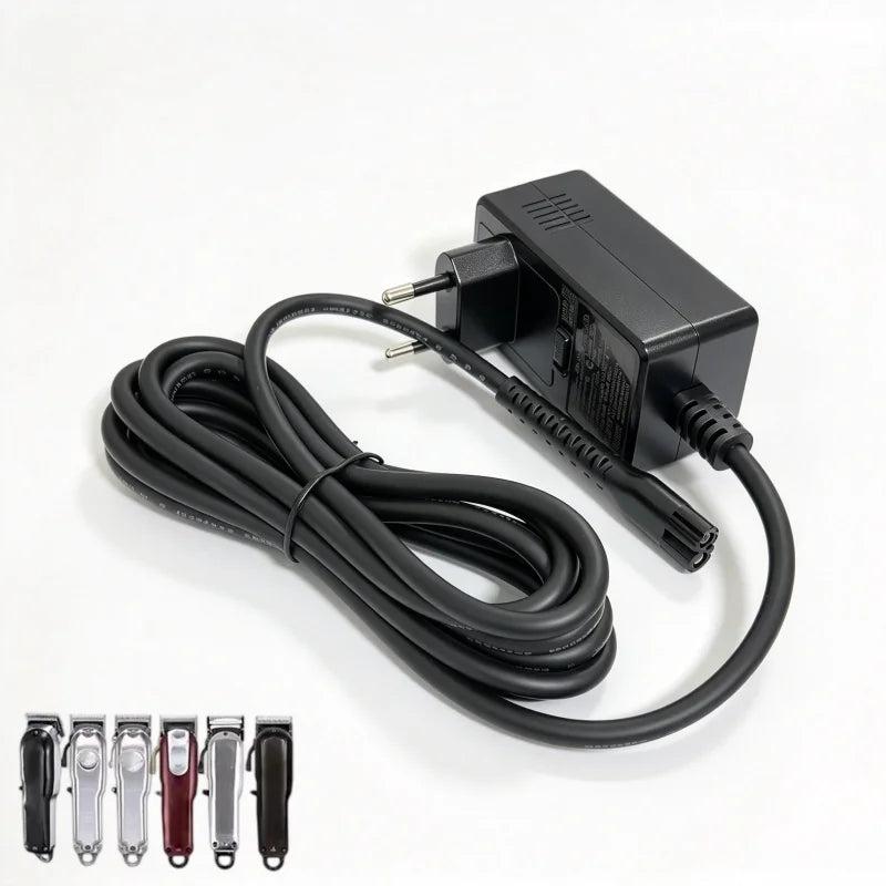 Replacement Power Charger Adapter Compatible with Wahl 5 Star Magic Clip Hair Clipper, Fit Model 8148, 8591, 8504, 1919 Electric Hair Trimme