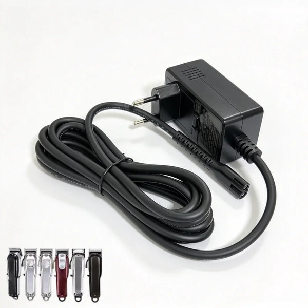 Replacement Power Charger Adapter Compatible with Wahl 5 Star Magic Clip Hair Clipper, Fit Model 8148, 8591, 8504, 1919 Electric Hair Trimme