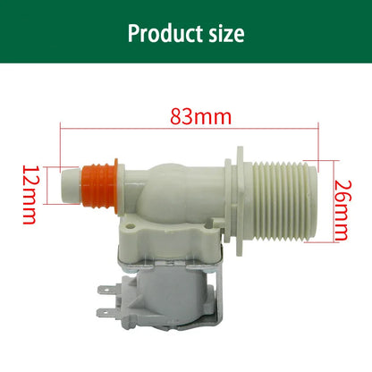 FPD-180A Compatible with Samsung Washing Machine Water Inlet Single Valve Solenoid Steam Valve Built-in Water Filter Household Accessories