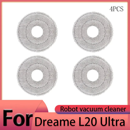Dreame L20 Ultra Robot Vacuum Cleaner Accessories Main Brush Side Brush HEPA Filter Mop Cloths Dust Bag Spare Par