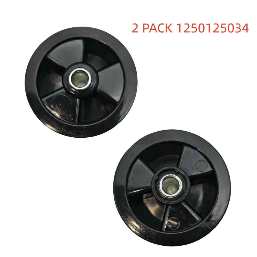 2 Pack 1250125034 Tumble Dryer Clamping Roller – Jockey Pulley for AEG Electrolux Zanussi