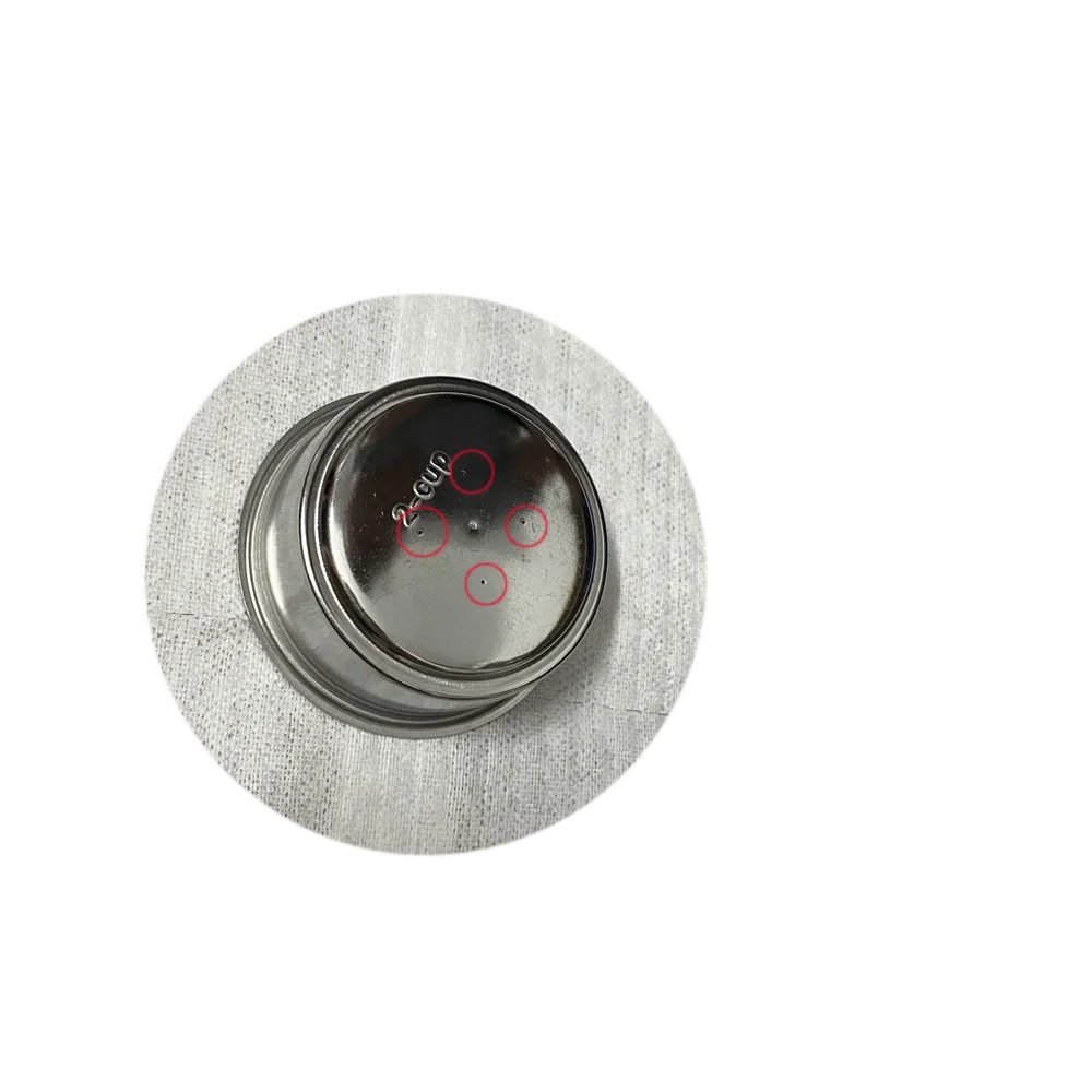 51mm Double Mouthed Coffee Portafilter For Homix/Gypas/Hibrew h11/Oster/Phico Coffee Machine Stainless Steel Coffee Handle